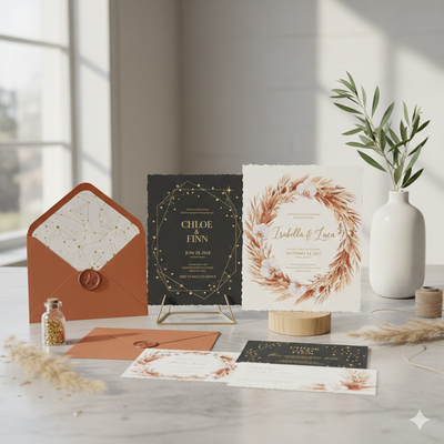 Einladungs-Set "Chloe & Finn"