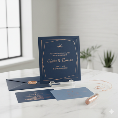 Einladungs-Set "Olivia & Thomas"